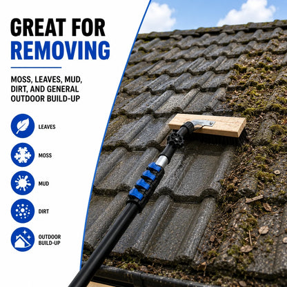 Roof Telescopic Cleaning Kit Gutter Cleaning Products Silicone Hose UK