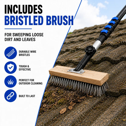 Roof Telescopic Cleaning Kit Gutter Cleaning Products Silicone Hose UK