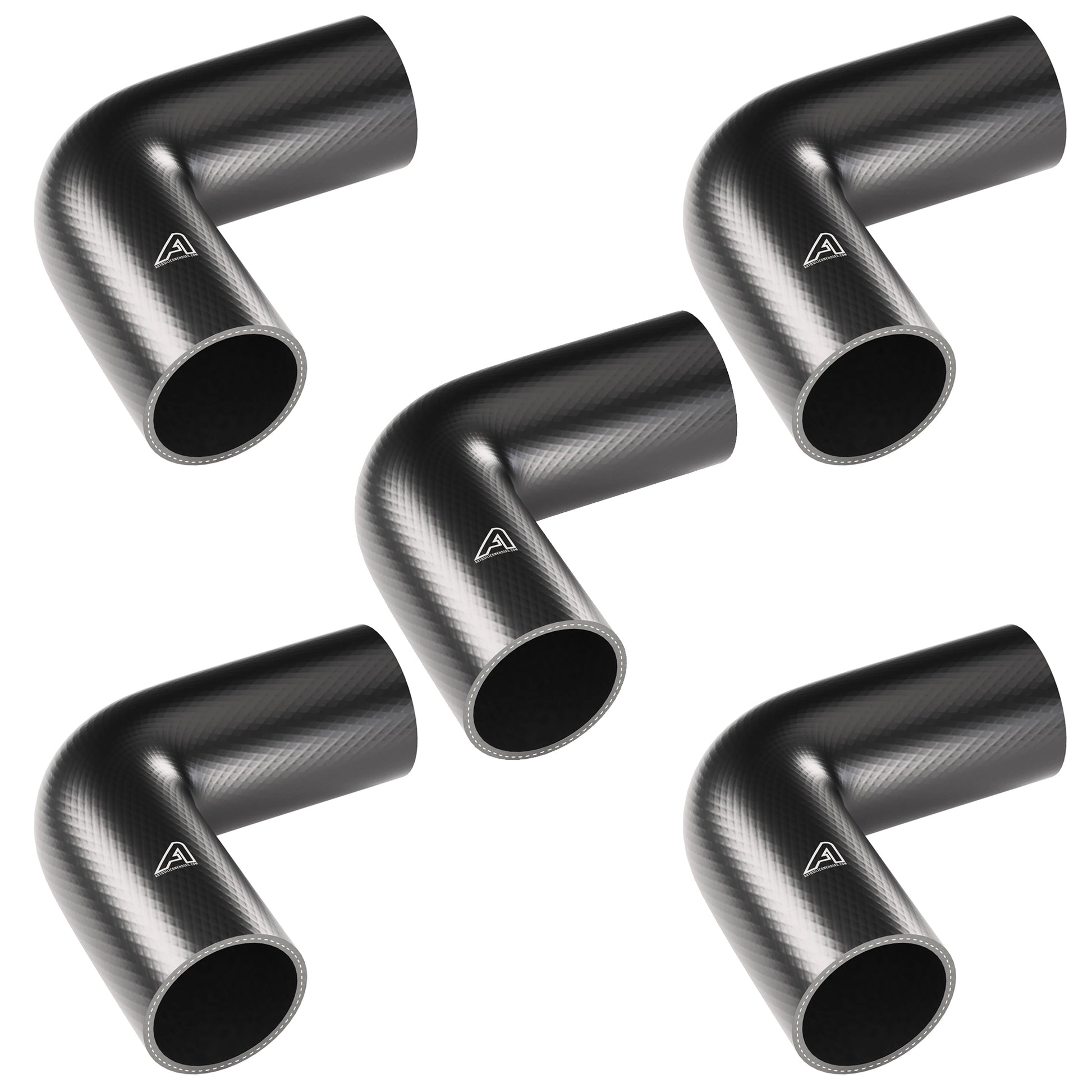 Rubber 90 Degree Radiator Elbows Rubber Hoses Auto Silicone Hoses