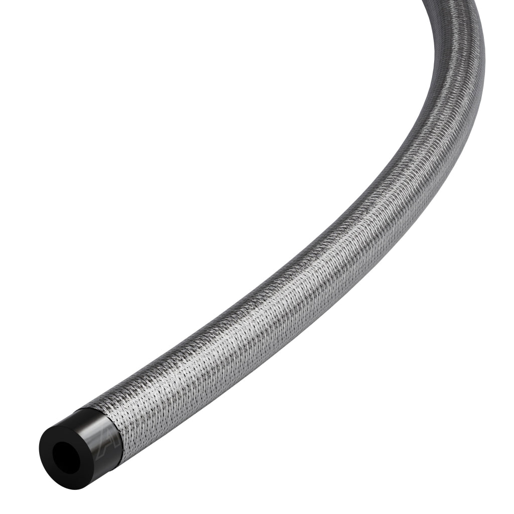 Rubber Steel Braided Fuel Hose Hoses UK 6mm 1 Metre