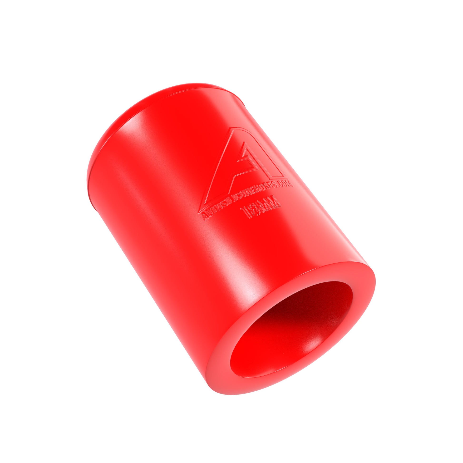 Silicone Rubber Caps Motor Vehicle Engine Parts Auto Silicone Hoses 18mm Red 