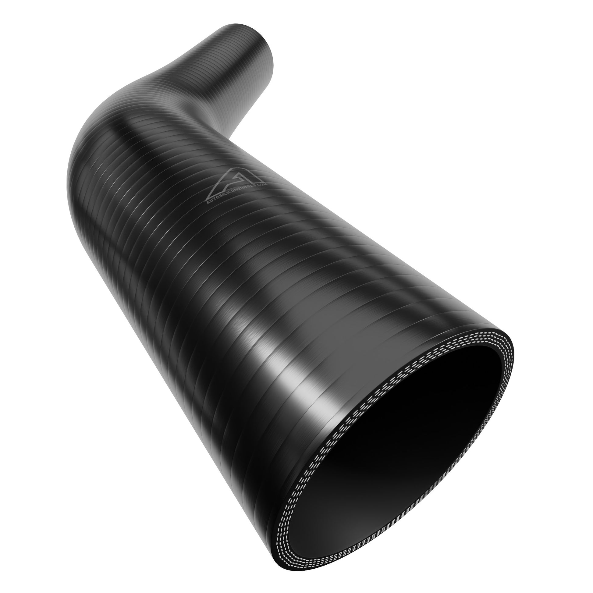 45 Degree Reducing Black Silicone Elbow Hose Motor Vehicle Engine Parts Auto Silicone Hoses   