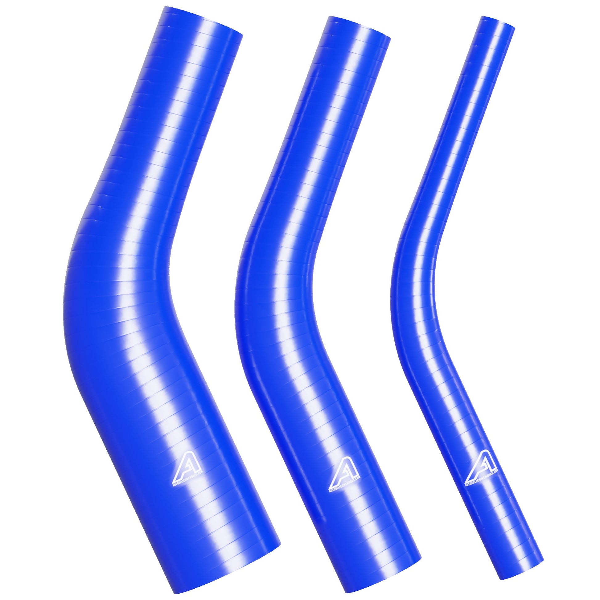 45 Degree Reducing Blue Silicone Elbow Motor Vehicle Engine Parts Auto Silicone Hoses   