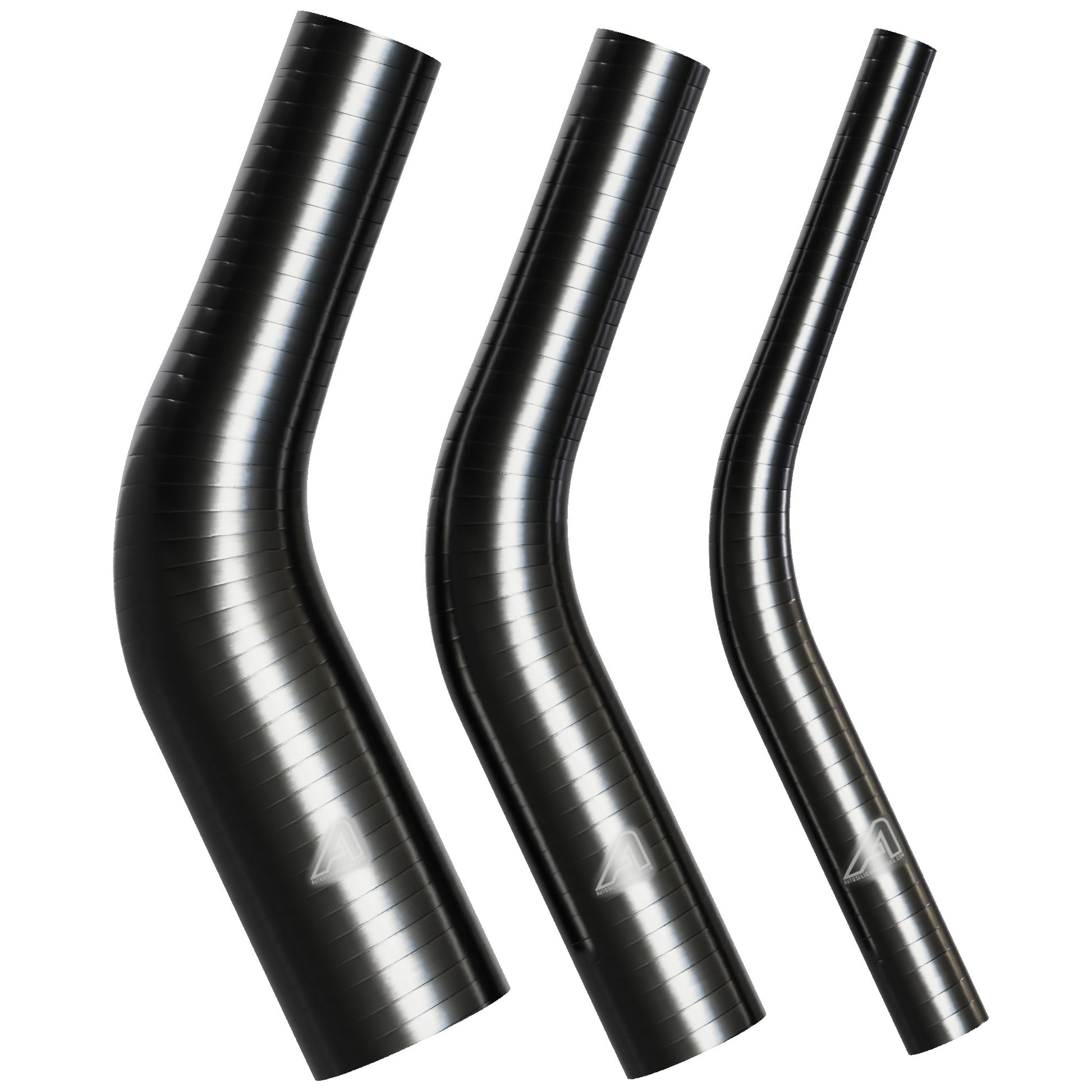 45 Degree Reducing Black Silicone Elbow Hose Motor Vehicle Engine Parts Auto Silicone Hoses   