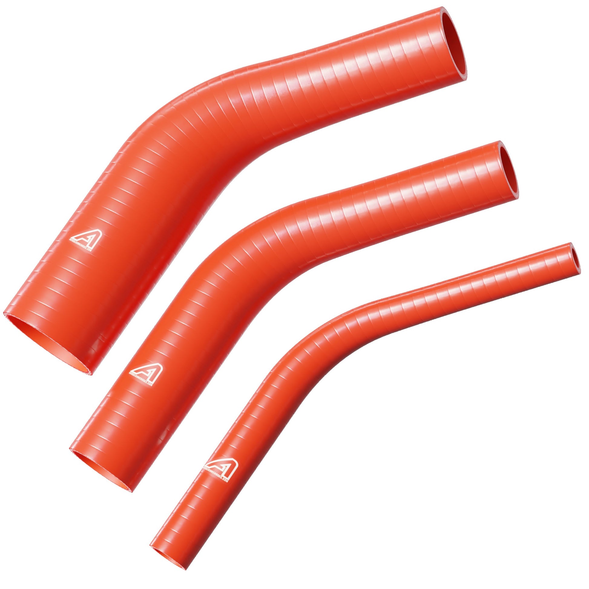 45 Degree Reducing Red Silicone Elbow Motor Vehicle Engine Parts Auto Silicone Hoses   