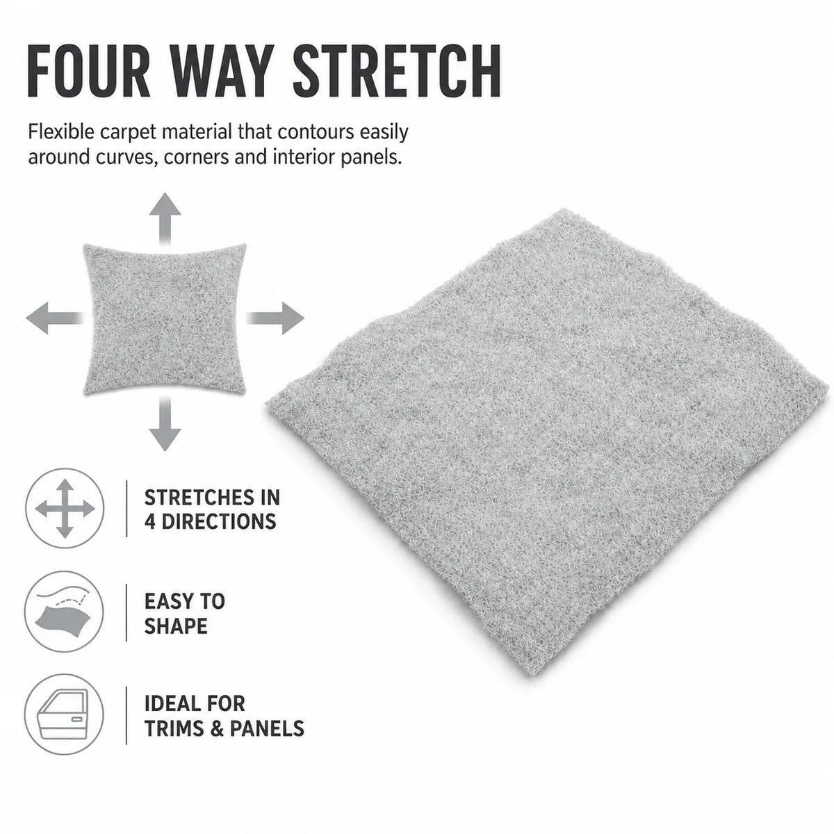 Four Way Stretch Lining Carpet