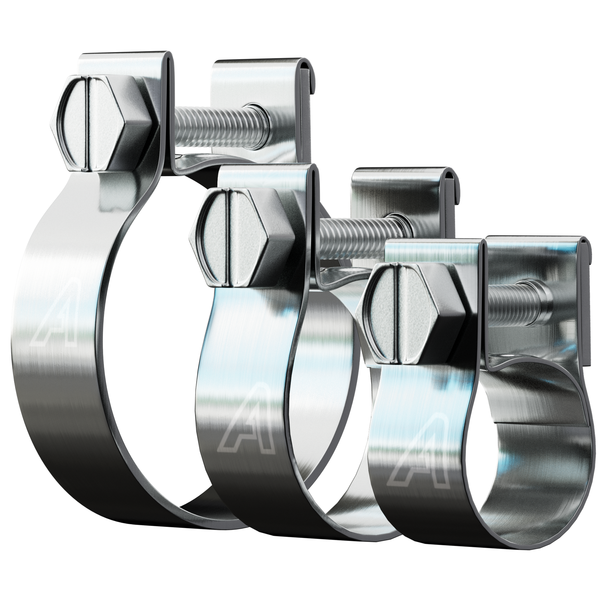 Mini Fuel Hose Clip - 100 Pack Clips & Clamps Auto Silicone Hoses