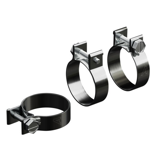 Mini Fuel Hose Clip - 10 Pack Clips & Clamps Auto Silicone Hoses