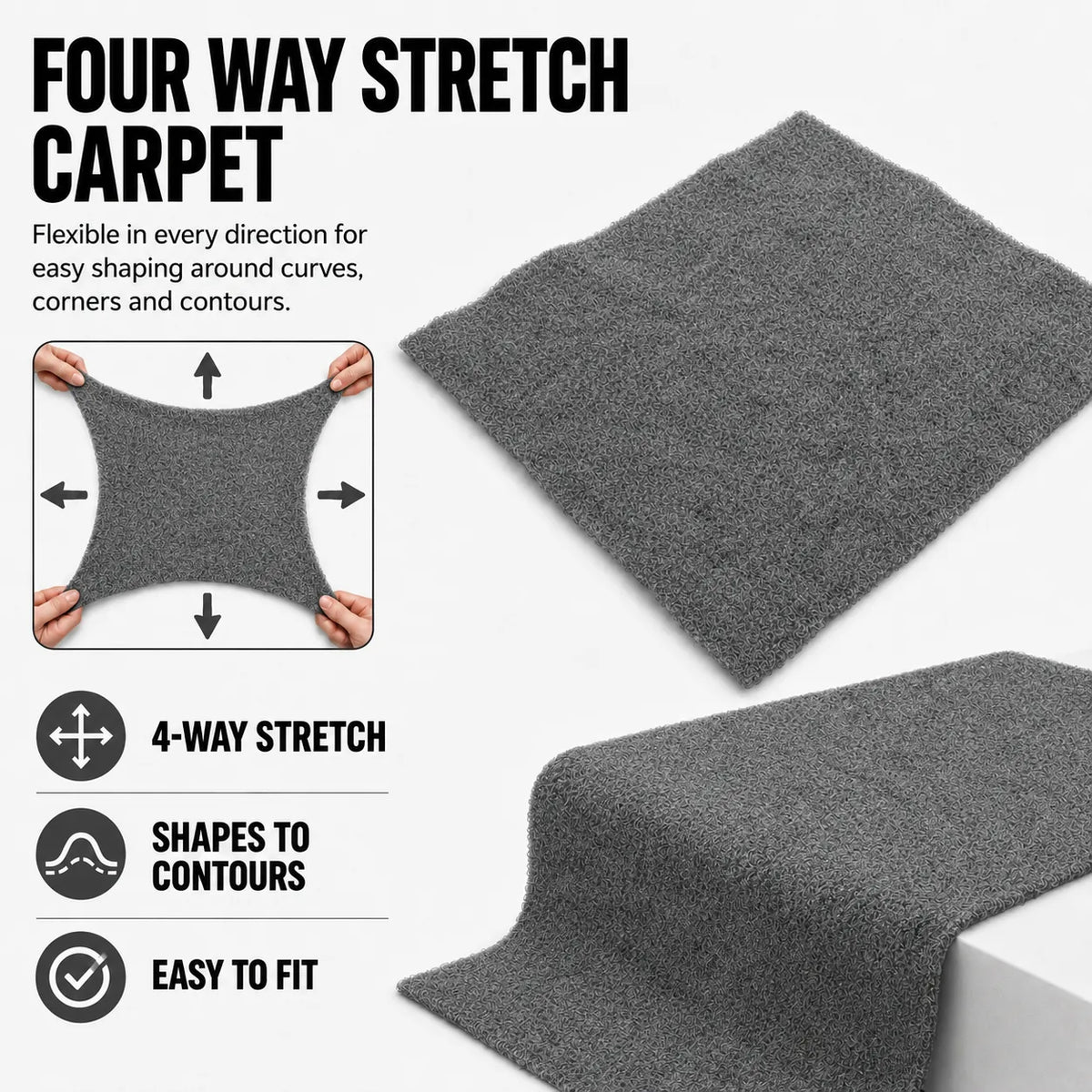 Four Way Stretch Lining Carpet