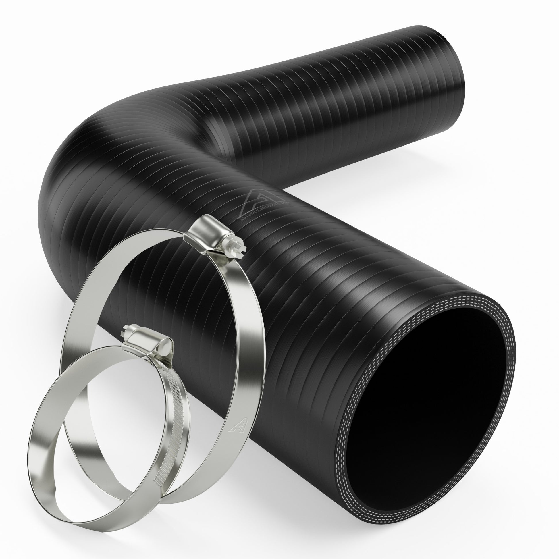 90 Degree Reducing Black Silicone Elbow Hose Silicone Hose Auto Silicone Hoses