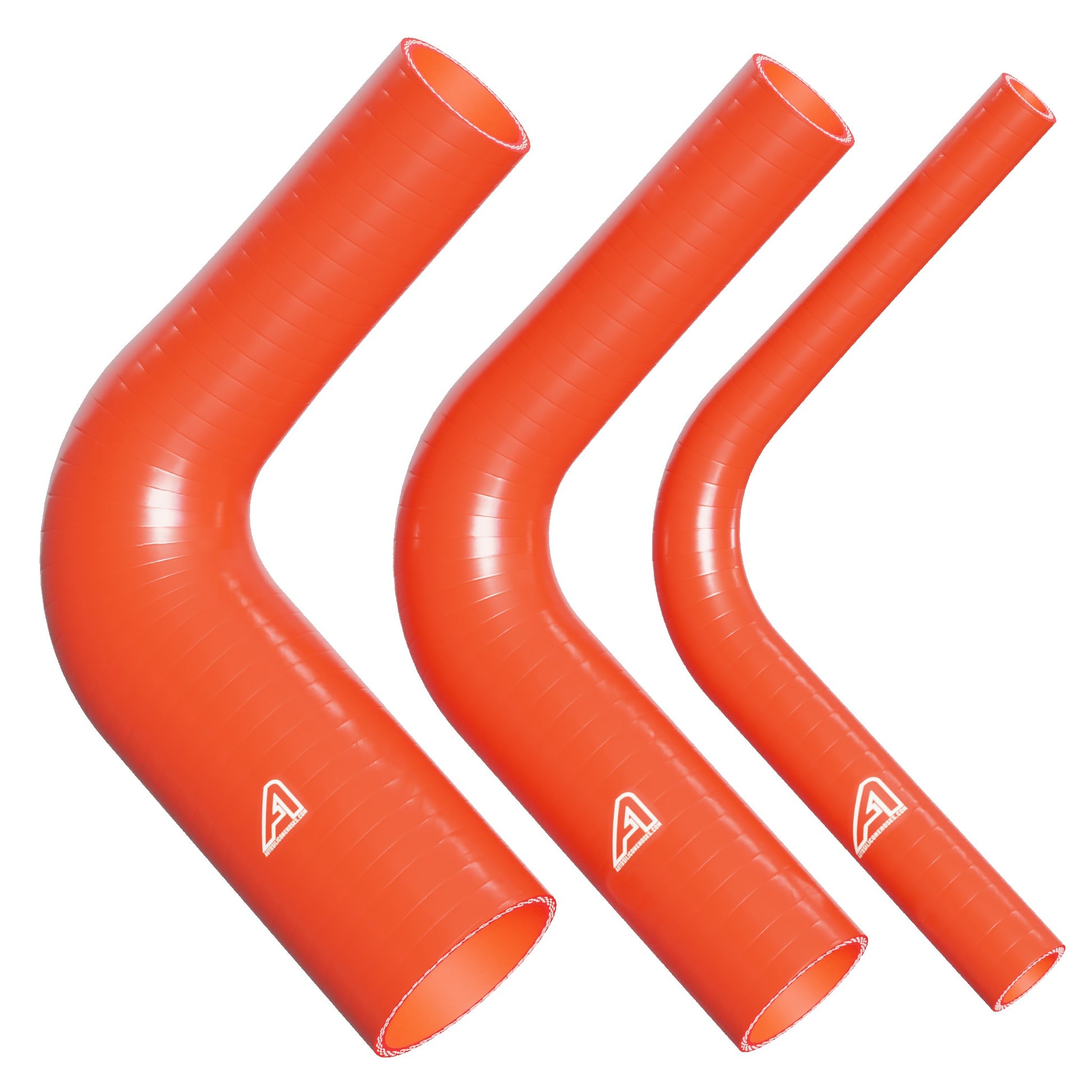 90 Degree Reducing Red Silicone Elbow Hose Silicone Hose Auto Silicone Hoses