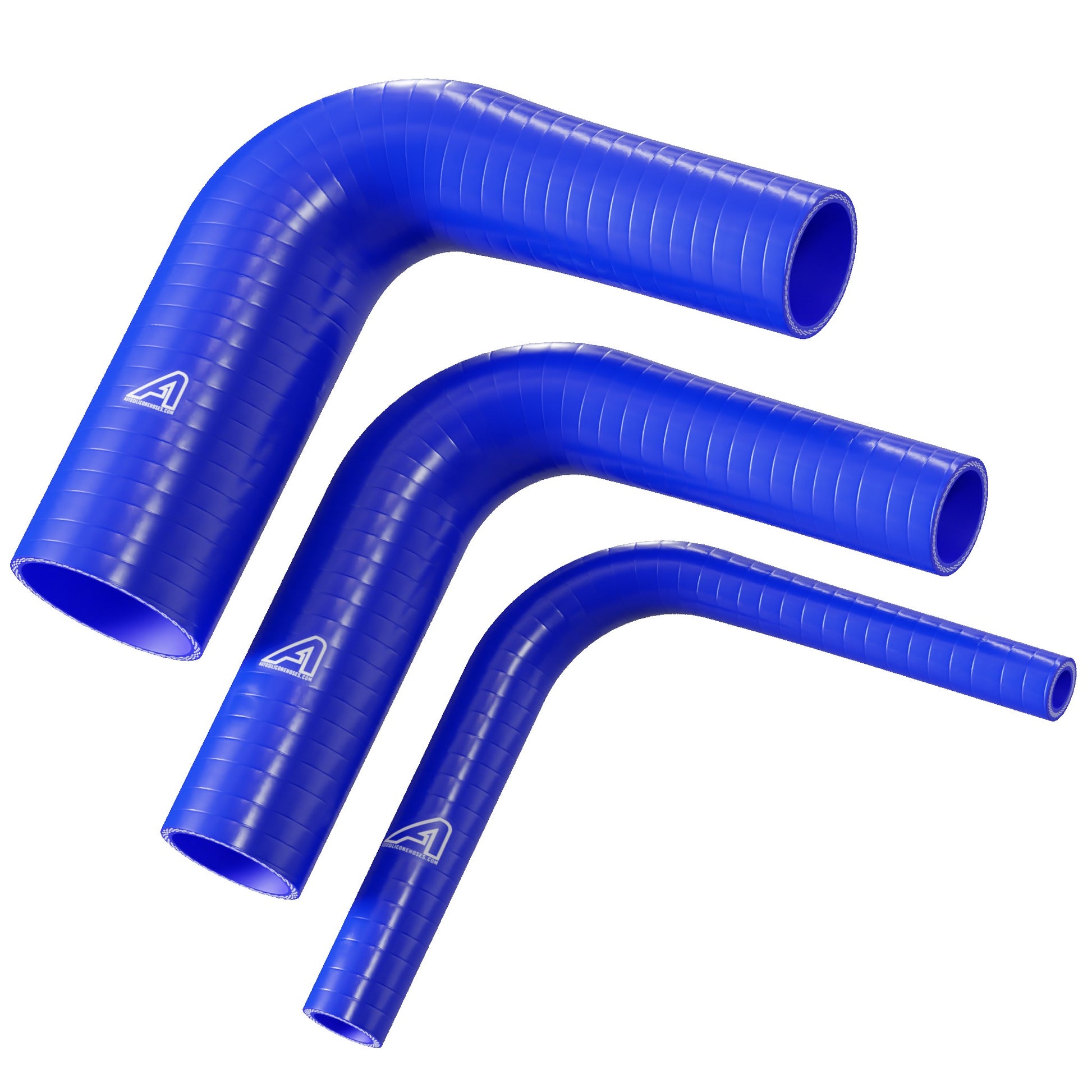 90 Degree Reducing Blue Silicone Elbow Hose Motor Vehicle Engine Parts Auto Silicone Hoses   