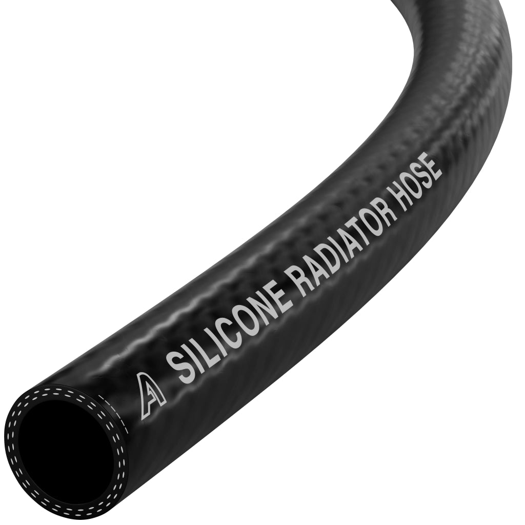 Silicone Radiator 2 Ply Hose Silicone Hose Auto Silicone Hoses 1 Metre 6mm Black