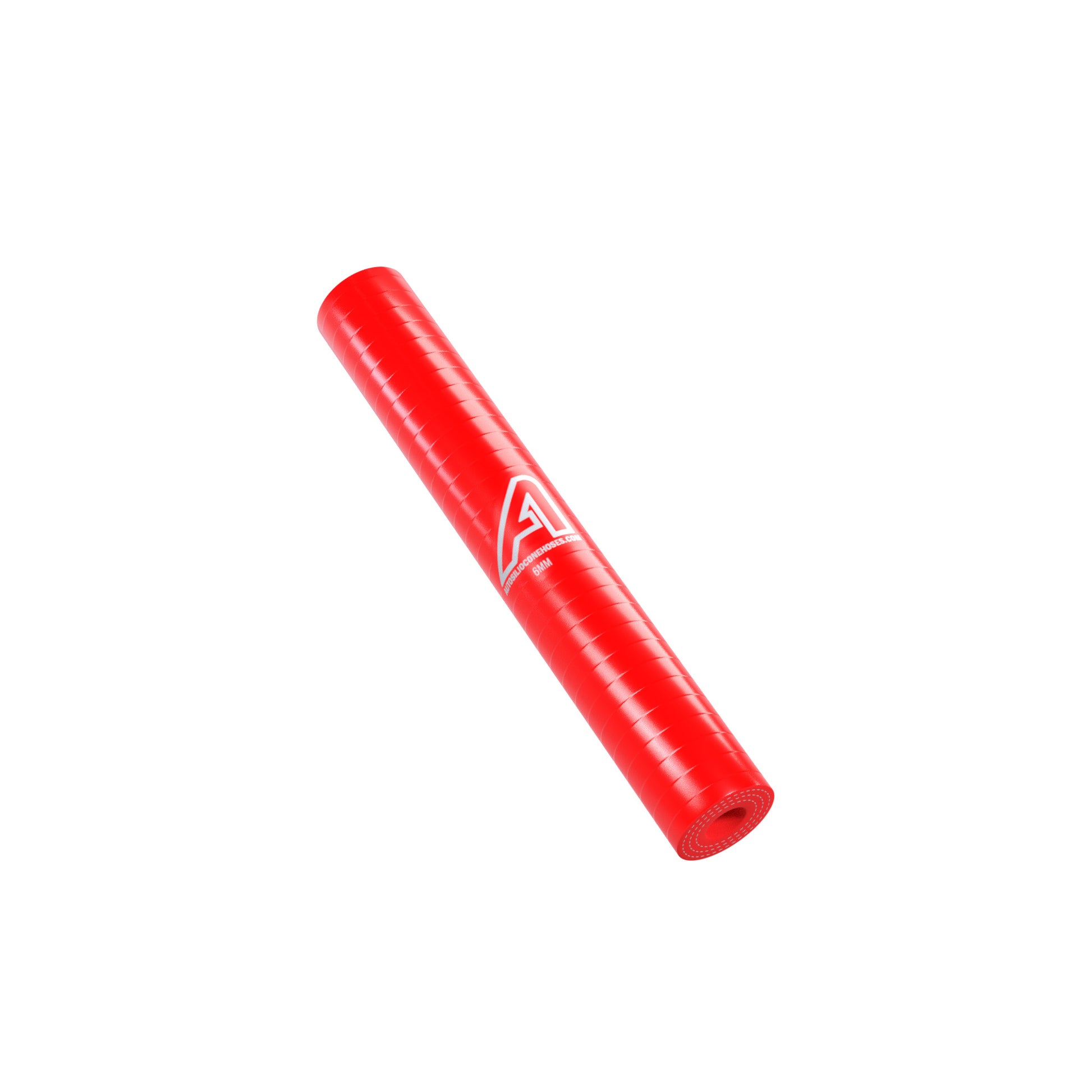 6mm ID Silicone Air & Water Hose Joiner Motor Vehicle Engine Parts Auto Silicone Hoses 50mm Red 