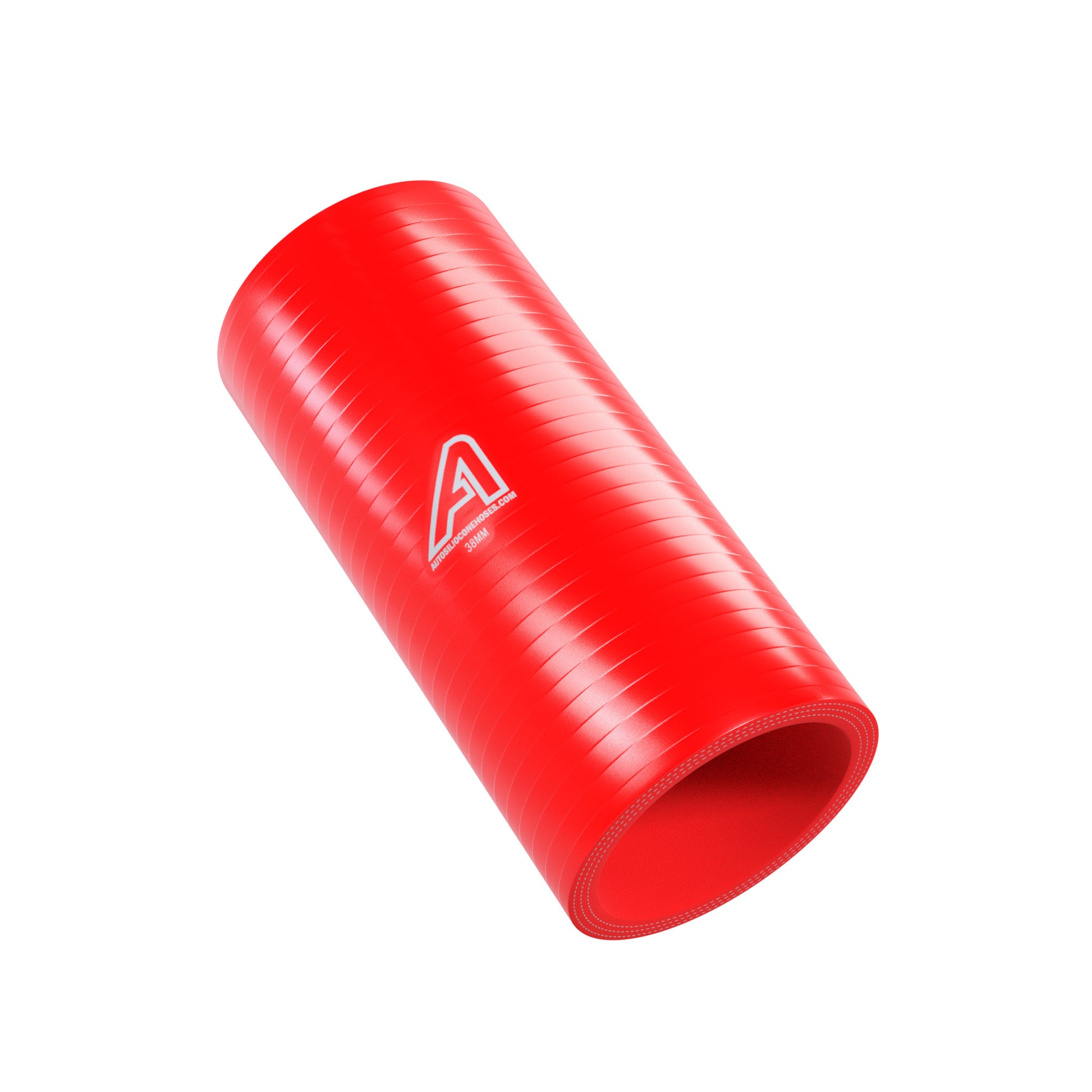 38mm ID Silicone Air & Water Hose Joiner Motor Vehicle Engine Parts Auto Silicone Hoses 50mm Red 