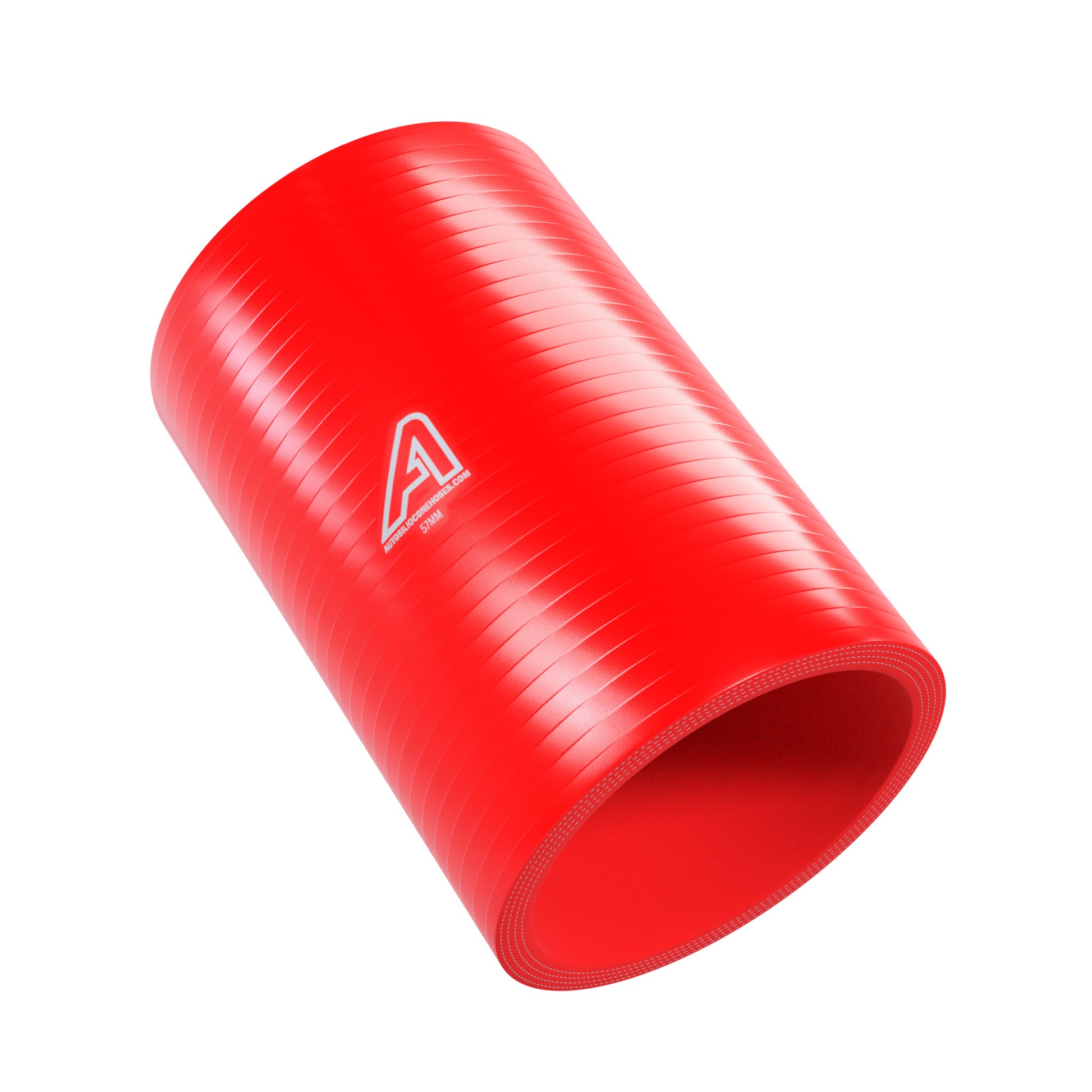 57mm ID Silicone Air & Water Hose Joiner Silicone Hose Auto Silicone Hoses 50mm Red