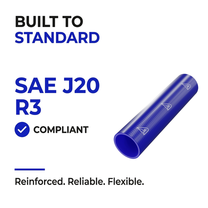 Silicone Coupling Hose - Blue - Built to SAE J20 R3