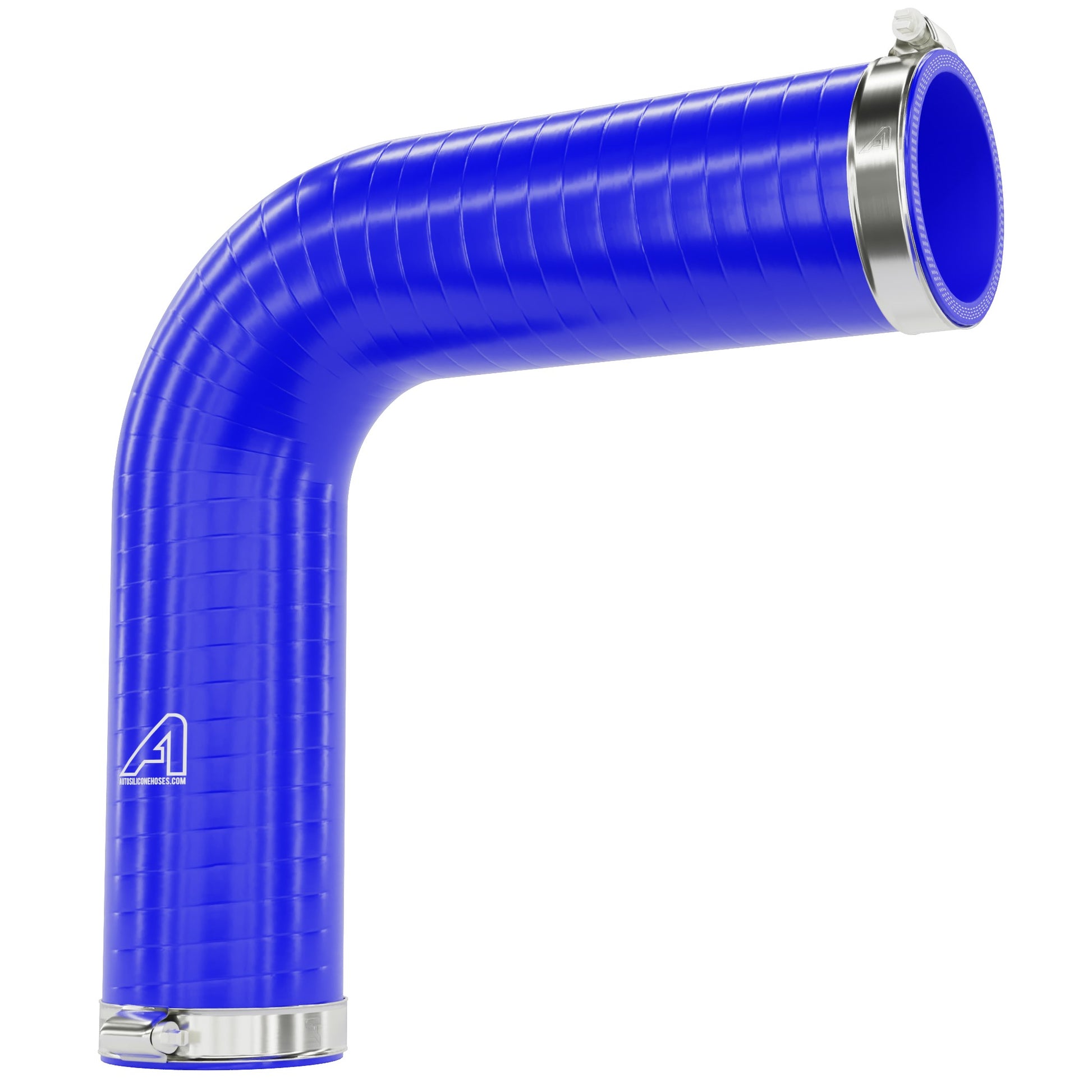 Volkswagen 1.9 TDI EGR Silicone Blanking Hose Fits PD130 PD150 Silicone Hose Auto Silicone Hoses Blue Yes [2 Clips]