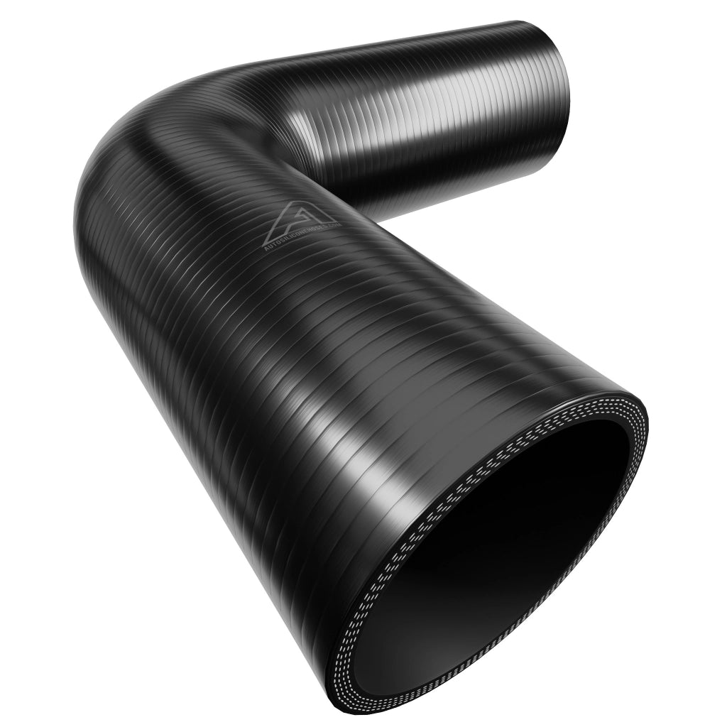90 Degree Silicone Elbow Hose Silicone Hose Auto Silicone Hoses 6mm Black