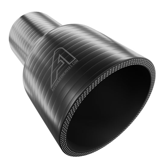 Straight Reducing Black Silicone Hose Silicone Hose Auto Silicone Hoses