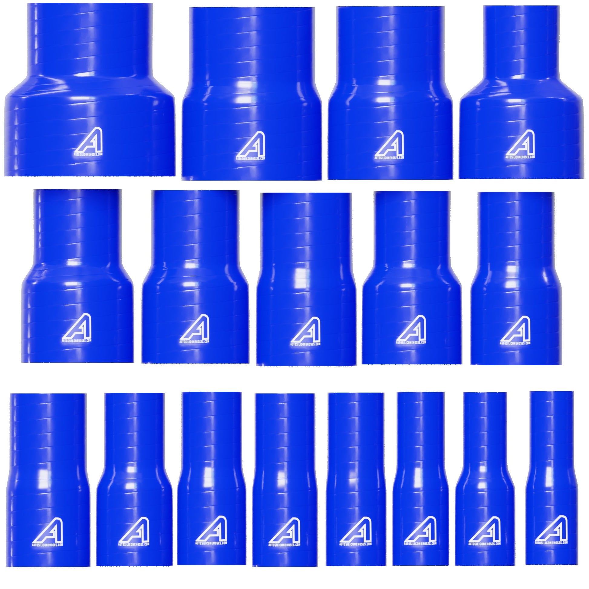 Straight Reducing Blue Silicone Hose Motor Vehicle Engine Parts Auto Silicone Hoses   