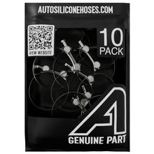 T Bolt Hose Clamp - 10 Pack Motor Vehicle Engine Parts Auto Silicone Hoses W4 Stainless Steel 17mm>19mm