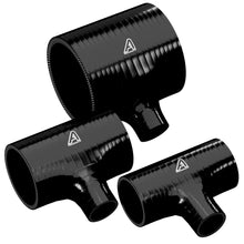 Silicone T-Piece Connector Silicone Hose Auto Silicone Hoses 25mm Black