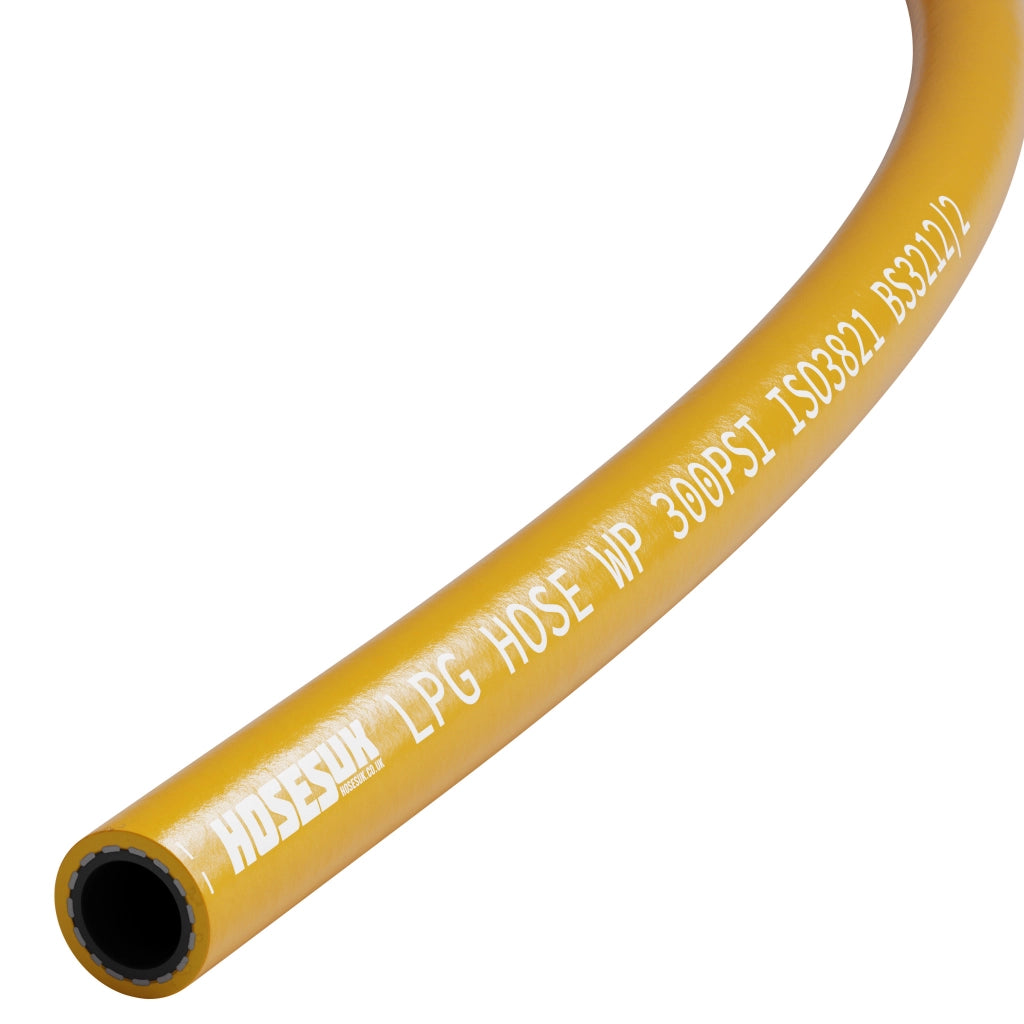 Rubber LPG Hose Rubber Hoses Hoses UK 8mm 1 Metre