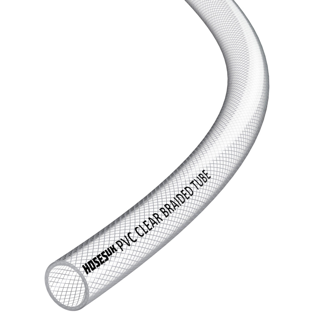 PVC Reinforced Clear Hose PVC Hoses Hoses UK 16mm 1 Metre