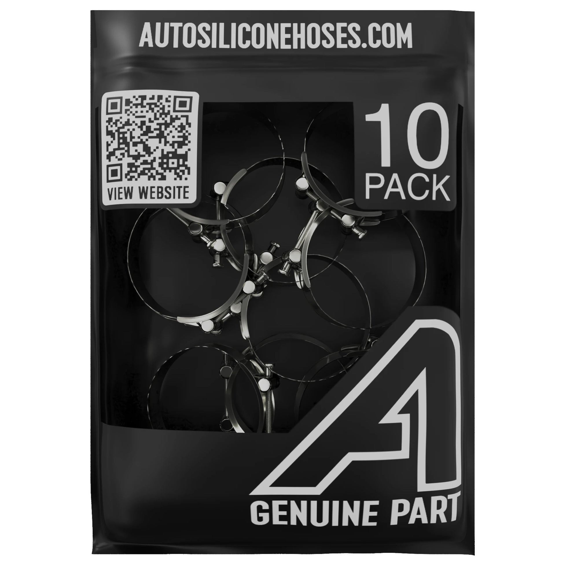 T Bolt Hose Clamp - 10 Pack Motor Vehicle Engine Parts Auto Silicone Hoses