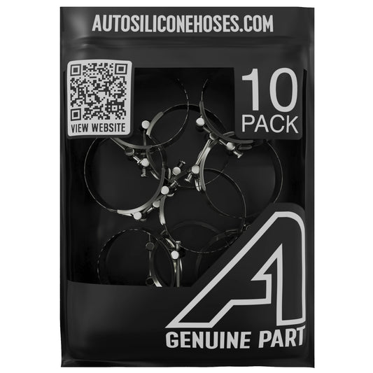 T Bolt Hose Clamp - 10 Pack Motor Vehicle Engine Parts Auto Silicone Hoses