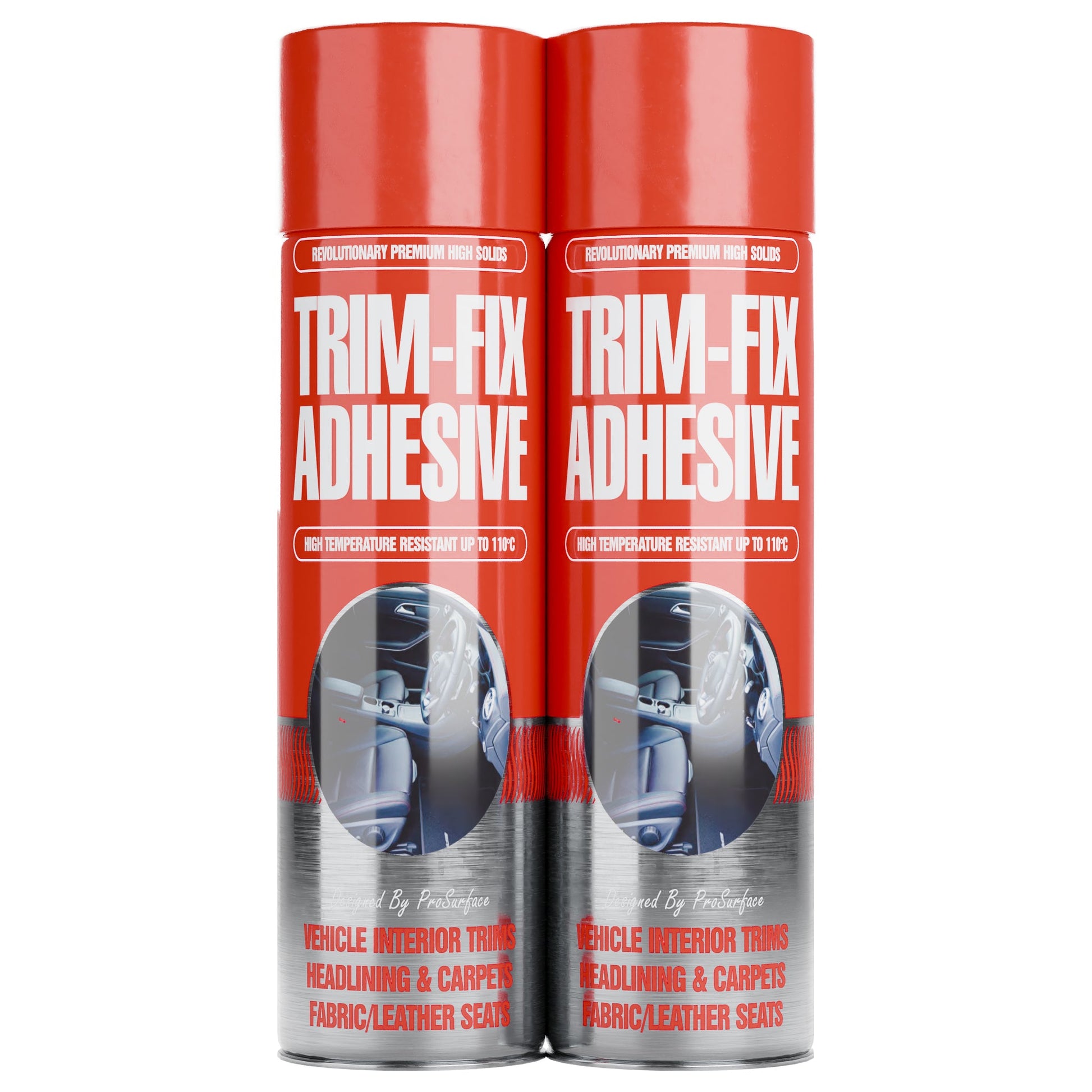 Trimfix High Temperature Adhesive Spray Glue 500ml Hardware Glue & Adhesives Pro Surface   