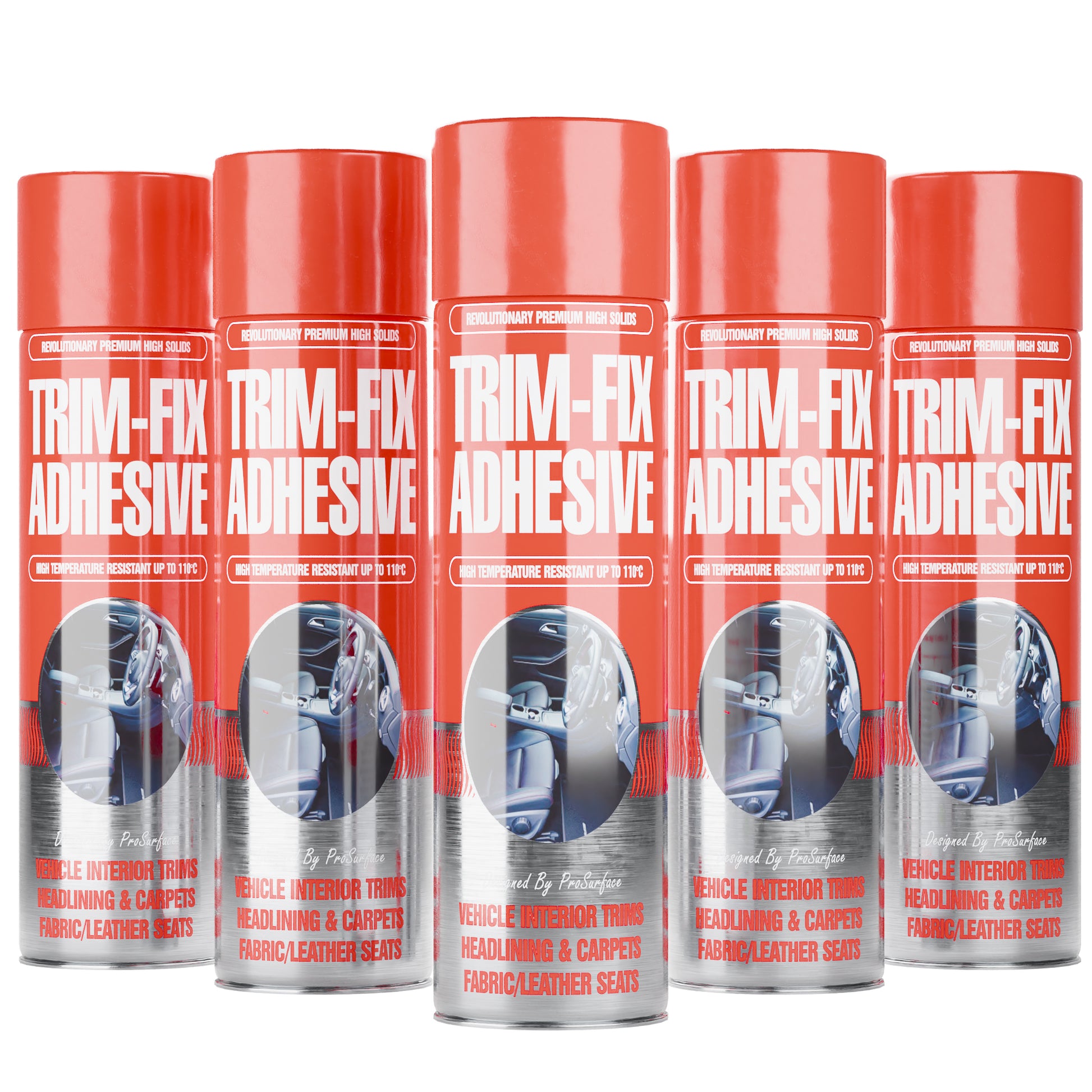 Trimfix High Temperature Adhesive Spray Glue 500ml Hardware Glue & Adhesives Pro Surface   