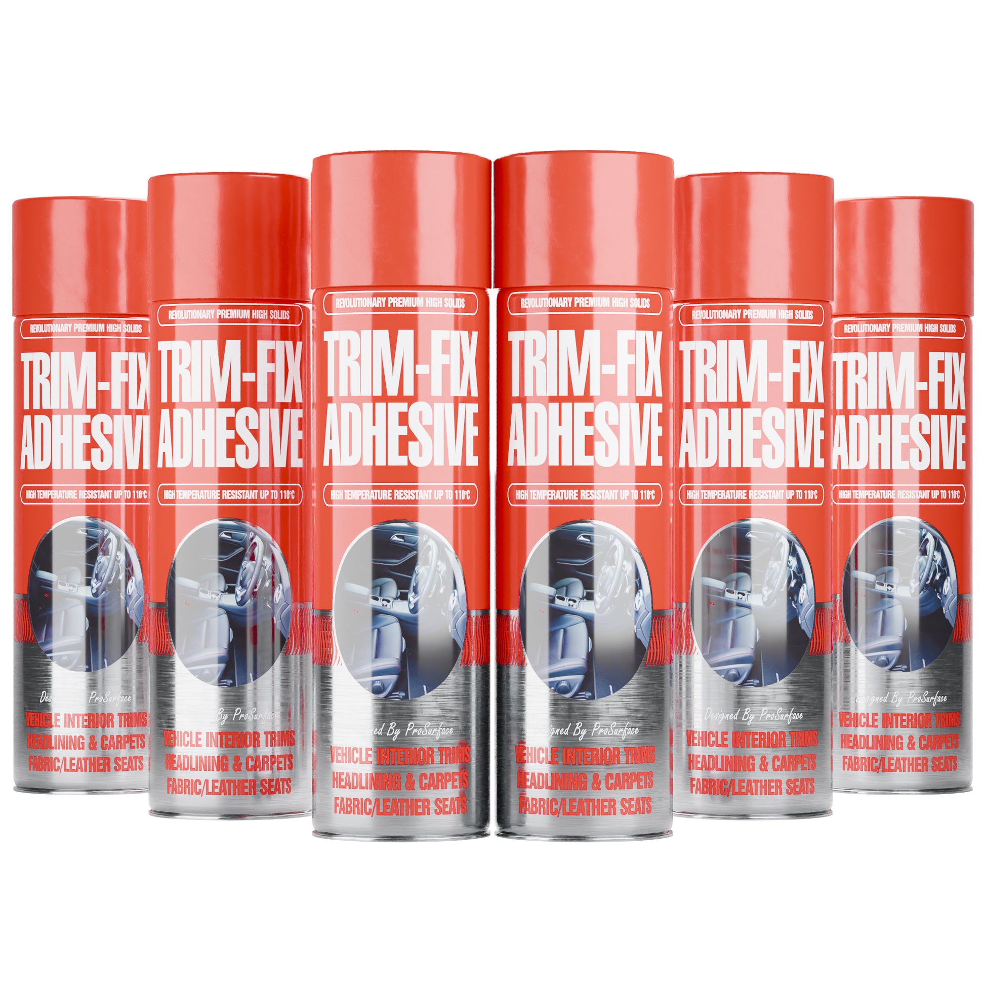 Trimfix High Temperature Adhesive Spray Glue 500ml Hardware Glue & Adhesives Pro Surface   