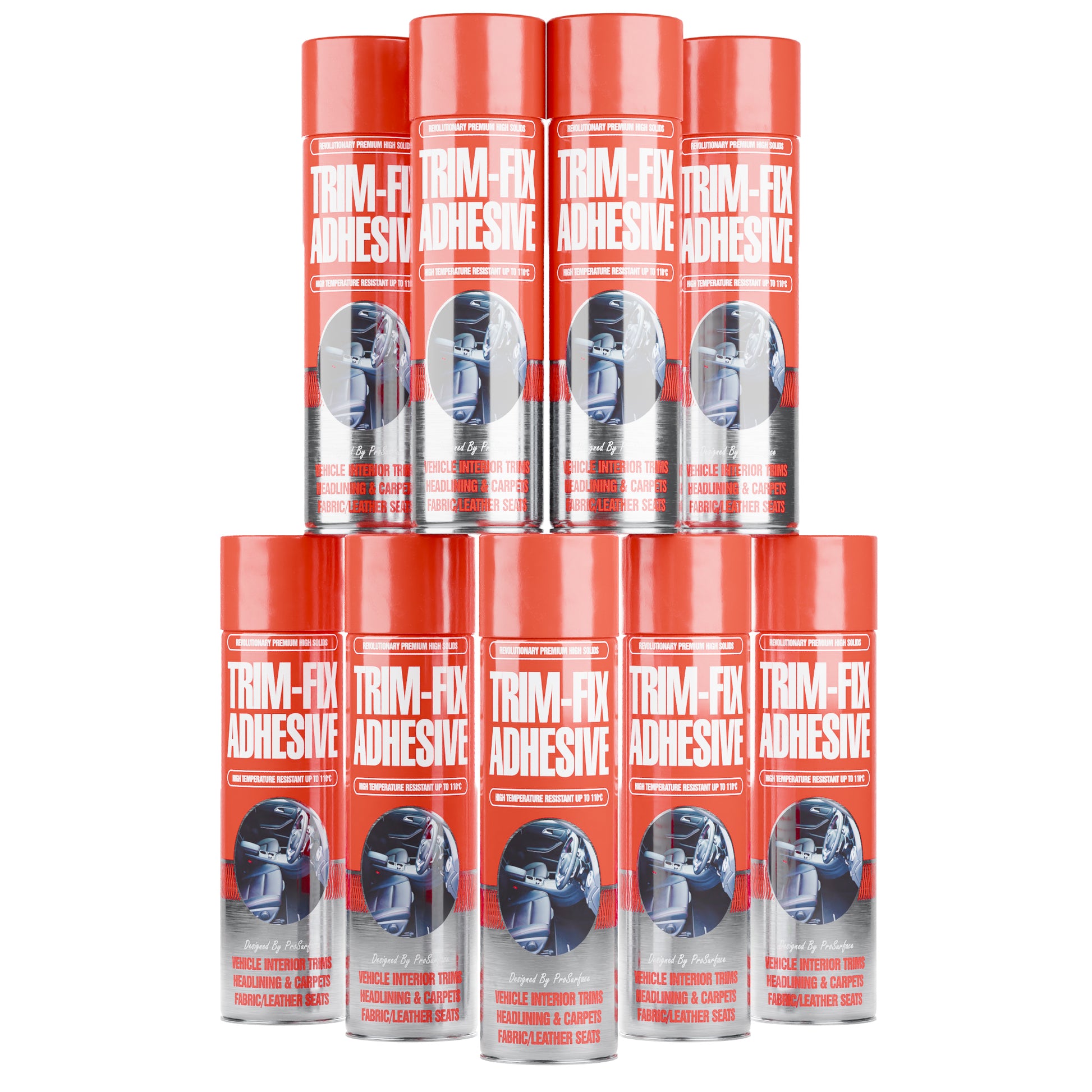 Trimfix High Temperature Adhesive Spray Glue 500ml Hardware Glue & Adhesives Pro Surface   