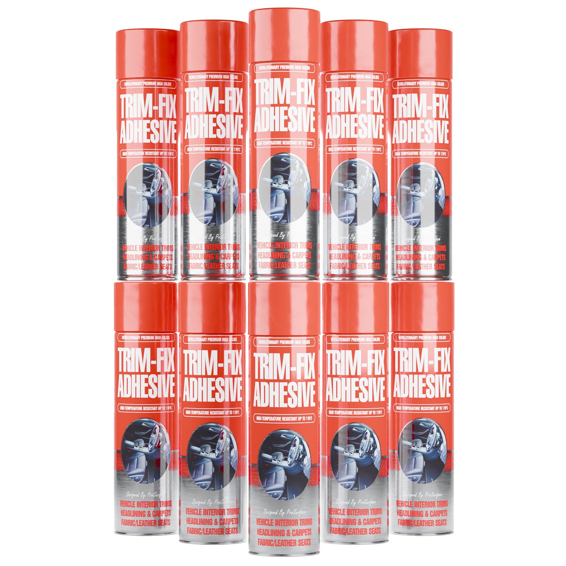 Trimfix High Temperature Adhesive Spray Glue 500ml Hardware Glue & Adhesives Pro Surface   