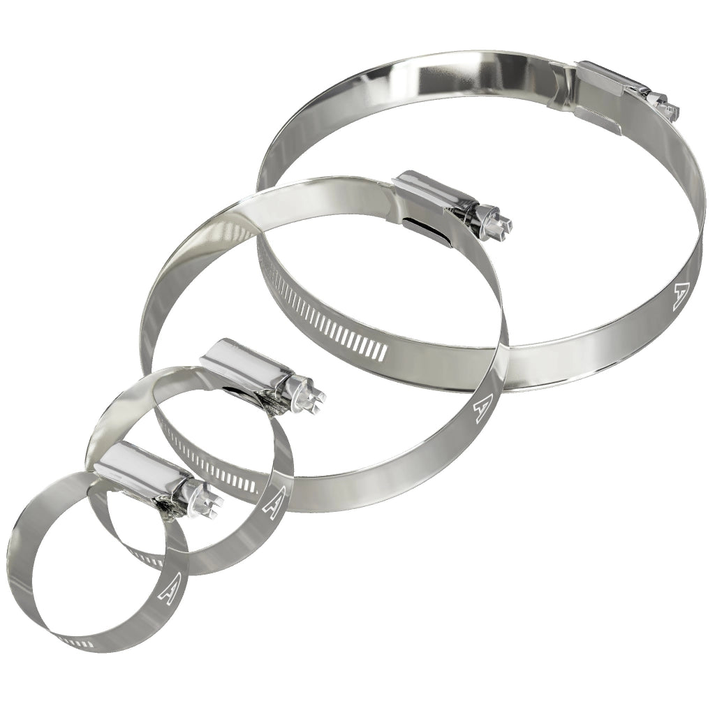 Worm Drive Hose Clip - 10 Pack Motor Vehicle Engine Parts Auto Silicone Hoses