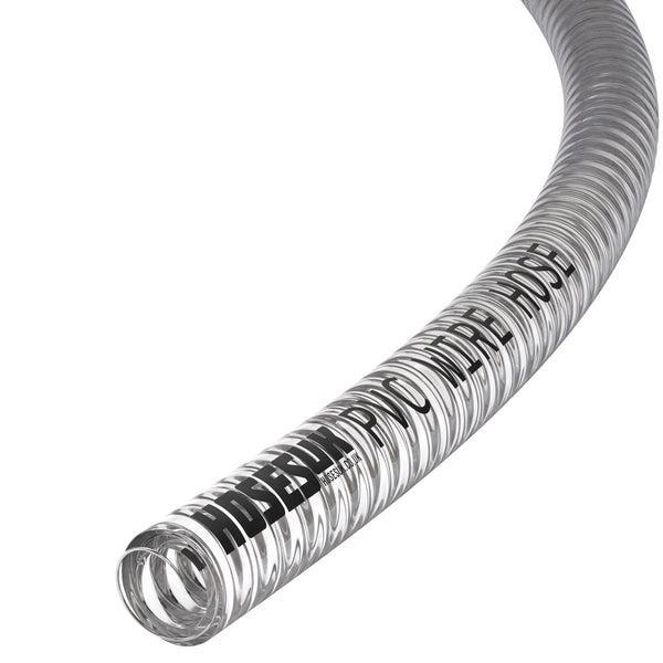 PVC Wire Reinforced Clear Hose PVC Hoses Hoses UK 16mm 1 Metre