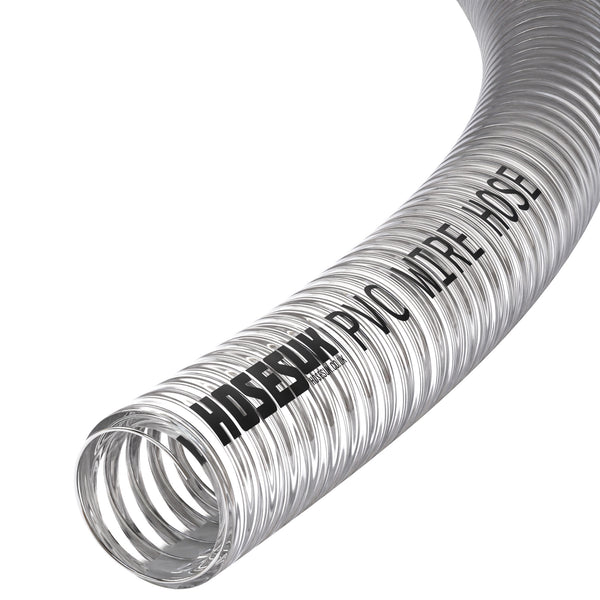 PVC Wire Reinforced Clear Hose PVC Hoses Hoses UK