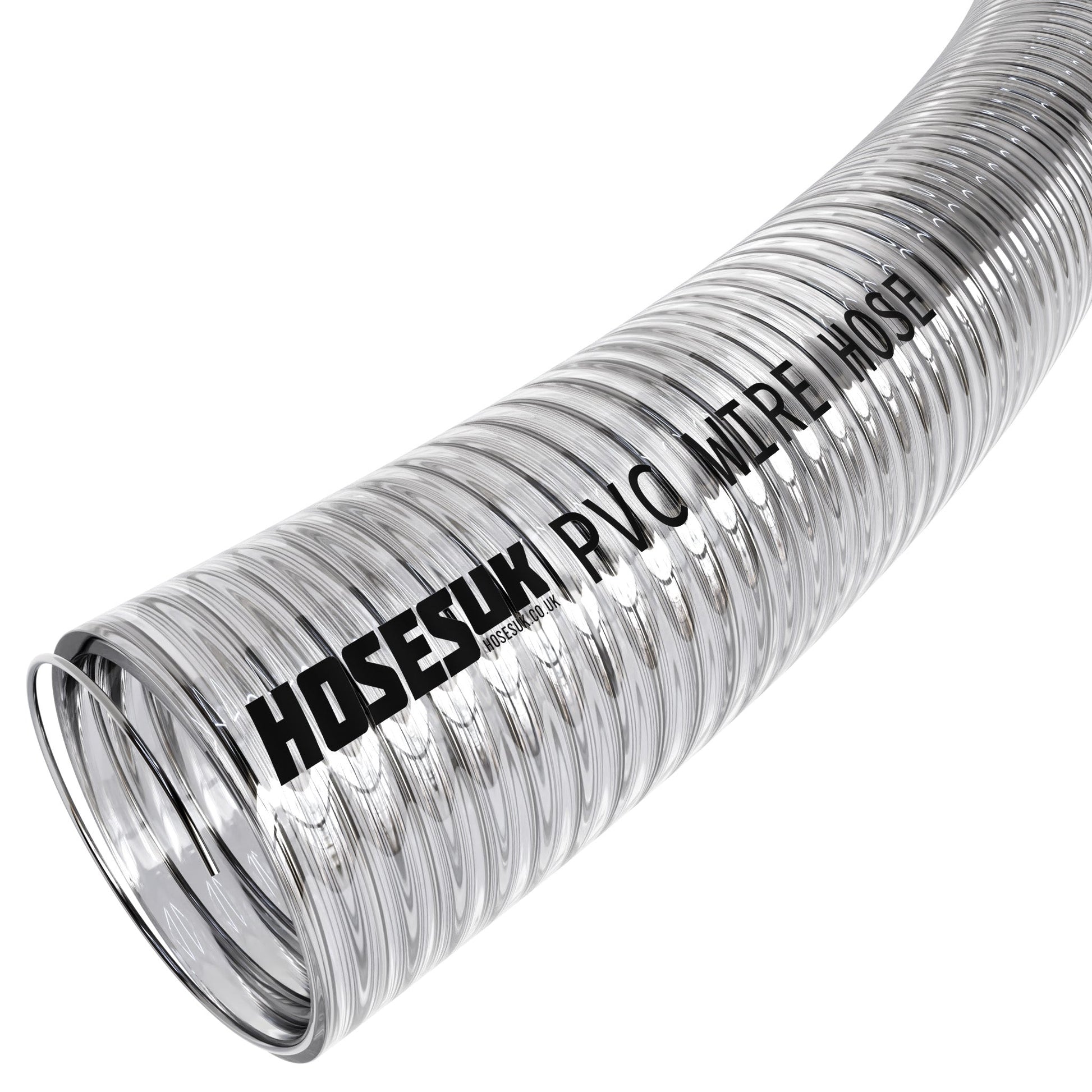 PVC Wire Reinforced Clear Hose PVC Hoses Hoses UK