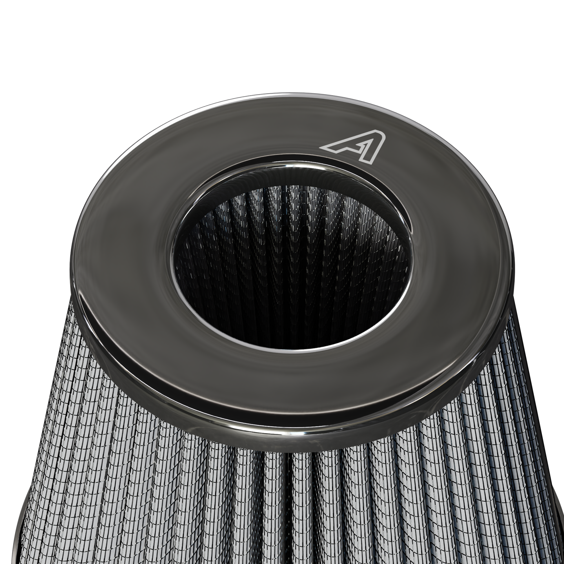 Twin Cone Air Filter - Grey  Auto Silicone Hoses   