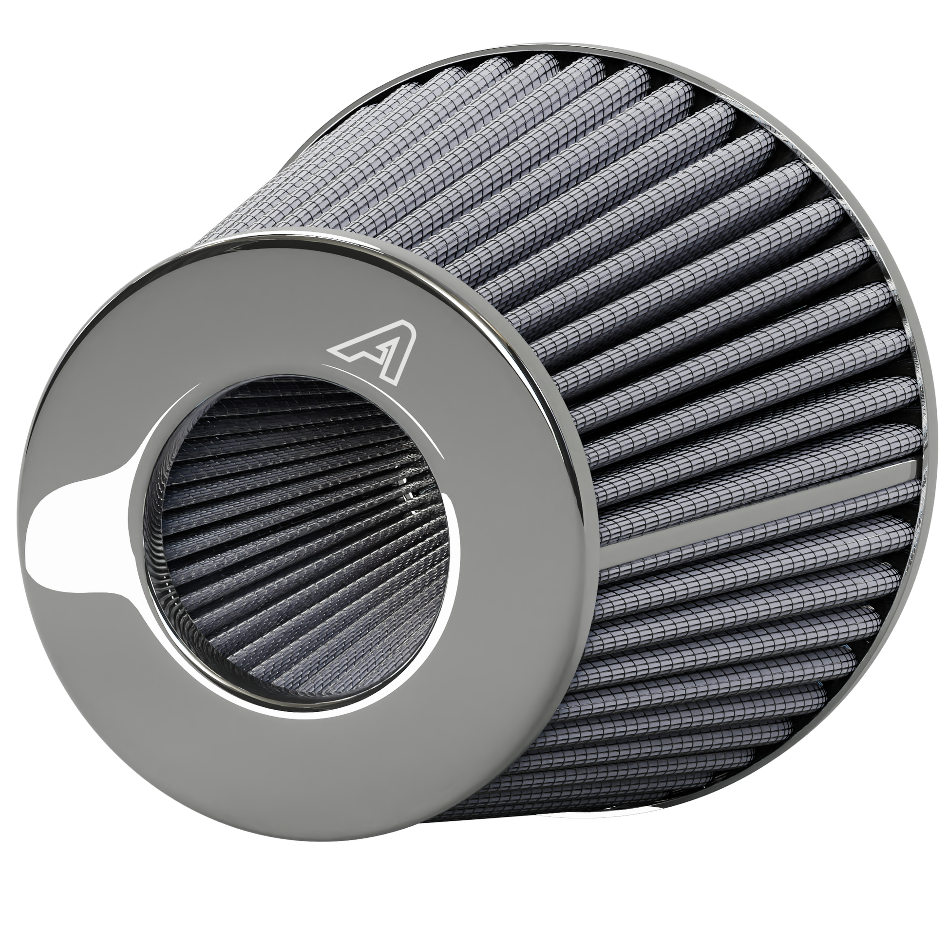 Twin Cone Air Filter - Grey  Auto Silicone Hoses   