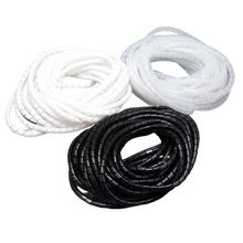 Spiral Wrap Cable Tidy - 10 Metres  Auto Silicone Hoses 10 Metres Black 