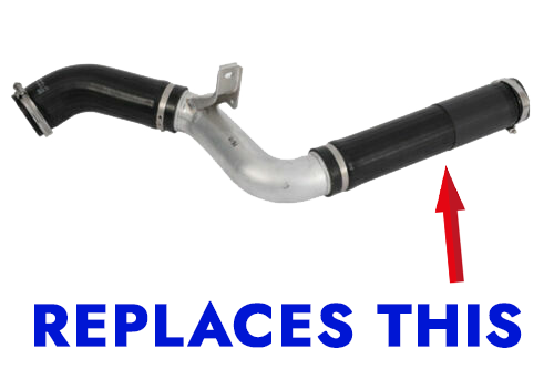 Vauxhall Antara 2.2 CDTI Silicone Intercooler Turbo Hose Pipe  Auto Silicone Hoses   