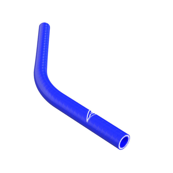 45 Degree Reducing Blue Silicone Elbow Silicone Hose Auto Silicone Hoses 19mm To 13mm Blue