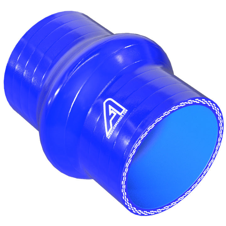 Silicone Hump Connector Silicone Hose Auto Silicone Hoses 76mm Blue