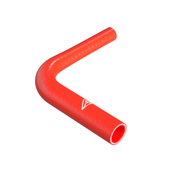 90 Degree Reducing Red Silicone Elbow Hose Silicone Hose Auto Silicone Hoses 32mm To 19mm Red