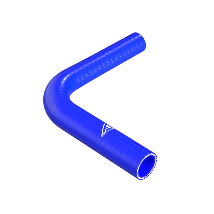 90 Degree Reducing Blue Silicone Elbow Hose Silicone Hose Auto Silicone Hoses 32mm To 25mm Blue