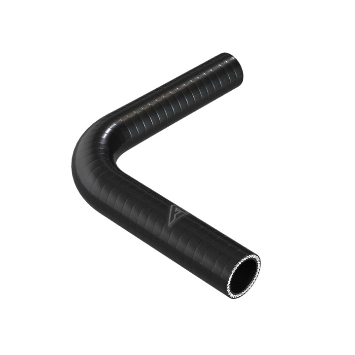 90 Degree Reducing Black Silicone Elbow Hose Silicone Hose Auto Silicone Hoses 32mm To 28mm Black