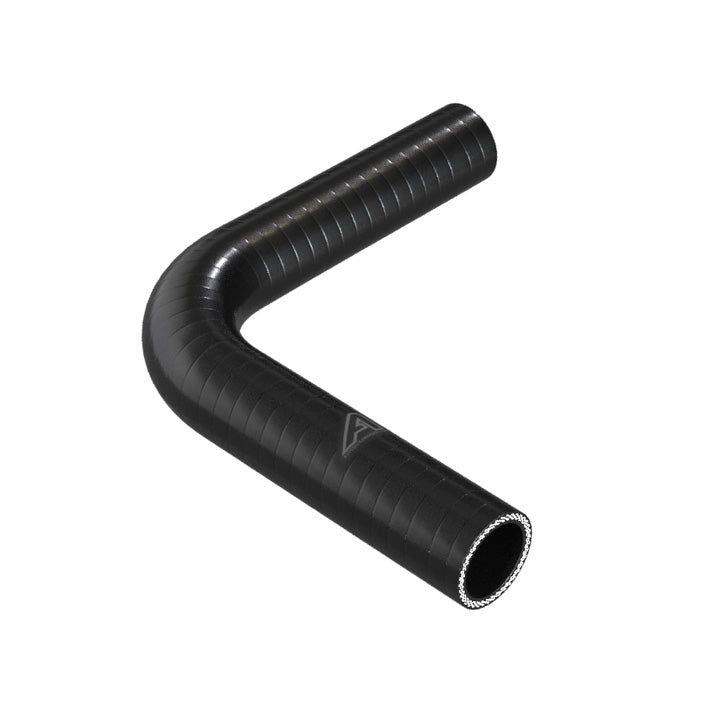 90 Degree Reducing Black Silicone Elbow Hose Silicone Hose Auto Silicone Hoses 35mm To 32mm Black